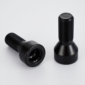 Boulon à dent <span class=keywords><strong>anti</strong></span>-<span class=keywords><strong>vol</strong></span> en acier noir, 1 pièce, boulon de roue de sécurité de haute qualité - Product Image 5