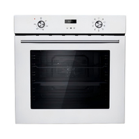 Four électrique encastré de 60L Grand appareil de cuisine Fours à pizza simple Four encastré pour la maison et l'appartement
