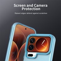 Coque de téléphone légère anti-chute et anti-rayures, cadre souple ajustement précis sensation agréable au toucher finition mate pour Redmi Turbo 5/Note 15