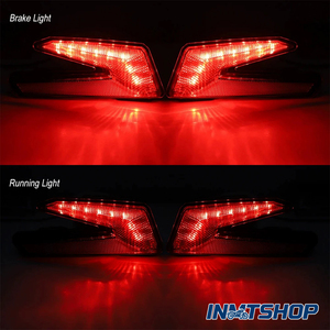 Luces Traseras de Freno Diurnas Compatibles con <span class=keywords><strong>Bombardier</strong></span> 17-24 <span class=keywords><strong>Maverick</strong></span> <span class=keywords><strong>X3</strong></span> TURBO DS RC UTV, Nuevas, Venta Directa de Fábrica, Color Rojo, INMT - Product Image 3