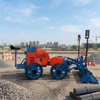 Système de nivellement laser Mega-Project 30HP |   Niveleuse à béton automatisée montée sur remorque
