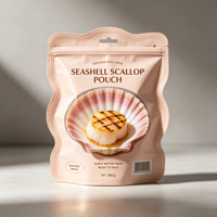 Sachets en plastique personnalisés irréguliers découpés sur mesure pour aliments et friandises pour animaux de compagnie – Solution d'emballage portable en gros