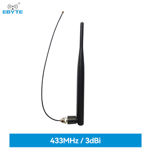 เสาอากาศ Ebyte ODM TX433-JKS-IPX20 VHF กำลังขยายสูง 433MHz แบบโค้งงอได้ สำหรับการสื่อสาร - Product Image 2