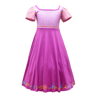 Costumes de télévision et de film robe de princesse <span class=keywords><strong>Raiponce</strong></span> <span class=keywords><strong>Halloween</strong></span> Costumes pour enfants fille robe de princesse fille fantaisie princesse Elsa Sofia - Product Image 3
