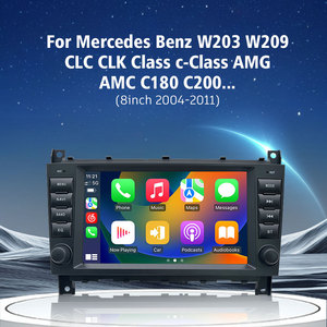 8 inch <span class=keywords><strong>Android</strong></span> 13 không dây Carplay GPS navigation Bảng điều khiển Mercedes Benz w203 C180 C200 B150 MP3 mô hình RAM 1 năm bảo hành - Product Image 2