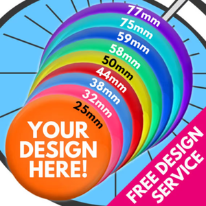 Individuelle Runde Button-Anstecker und Pins mit UV-Druck auf Metall für - Product Image 2