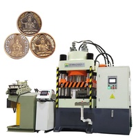 Machine intelligente d'estampage de médailles pour la fabrication de pièces de montres Badge de médailles/presse à forger automatique