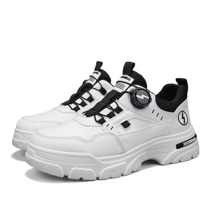 Botas de Trabajo para Hombre, Primavera 2026, Clásicas, Versátiles, Casuales, con Forro de Malla Resistente y Cierre de Cordones, para Adolescentes - Product Image 2