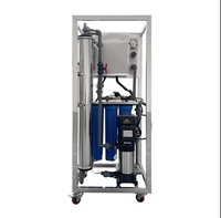 GY500-12N4040-A02 500LPH petite usine de machines de traitement d'eau potable machines d'osmose inverse filtres à eau RO