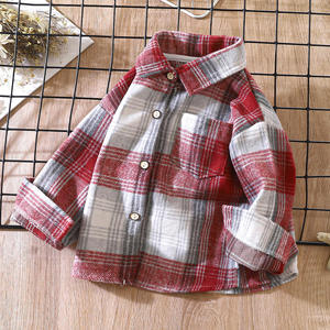 ตัวแทนจัดซื้อ 1688 เสื้อคลุมคาร์ดิแกนลายสก็อตแขนยาวสไตล์เรโทรใหม่สำหรับเด็กผู้ชายและเด็กผู้หญิง พร้อมปกเสื้อแบบคัลเลอร์บล็อก เสื้อแจ็คเก็ตเด็ก - Product Image 1