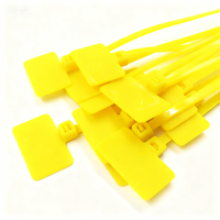 2.5*100mm Nylon Câble Étiquette Cravate Réseau Câble Marque Cravate Multi-fonctionnel Zip Câble Attaches Marqueur avec Beaucoup de Couleurs