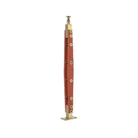 UNIK Colonne de Balustrade Moderne de Luxe en Acier Inoxydable 304 316 pour Escalier, Porche et Balcon – Quincaillerie de Garde-Corps