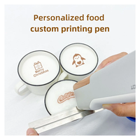 Imprimante Portable Numérique EVEBOT PrintPen à Jet d'Encre Comestible pour Surface Alimentaire, Gâteau, Macaron, Café et Latte Art