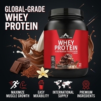 Poudre de protéines de lactosérum OEM/ODM en vrac, saveur chocolat milkshake, supplément nutritionnel sportif pour la croissance musculaire, vente en gros