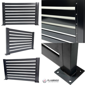 Pannello in Estruso di Alluminio Più Popolare dalla Fabbrica Prezzo Competitivo di Profili per Recinzioni in Alluminio e Doghe in Alluminio - Product Image 6