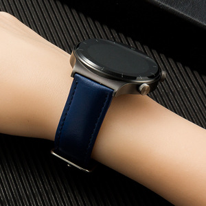 Correa de reloj universal de cuero genuino de liberación rápida para Samsung, Xiaomi, <span class=keywords><strong>Huawei</strong></span> GT/GT2 y otros relojes inteligentes de 20/22 mm - Product Image 6