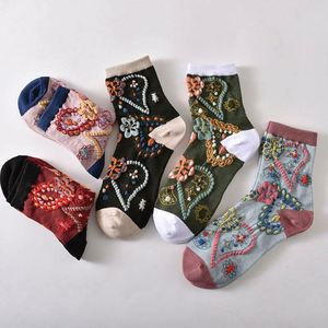 Printed Over-Knee <b>Socks</b> New Autumn Winter Women's Middle Tube Outdoor Dress <b>Socks</b> - Product Image 4