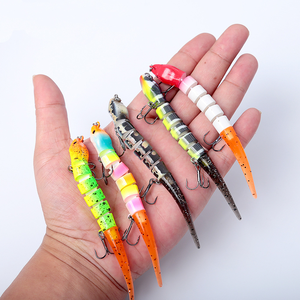 WEI Multi segmento Swimbait <span class=keywords><strong>pesca</strong></span> duro <span class=keywords><strong>e</strong></span> <span class=keywords><strong>pesca</strong></span> morbida spigola che affonda lentamente - Product Image 6