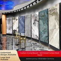 Panneau mural en PVC imperméable, écologique, ignifuge, résistant aux UV, design marbre, couleur personnalisable, hôtel, salle de bain, salon, bureau