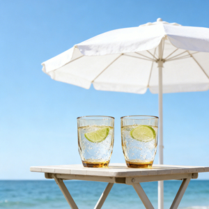 Botella de Agua de Vidrio de Diseño Personalizado - Vaso de Agua de Vidrio Borosilicato Resistente al Calor - Product Image 5