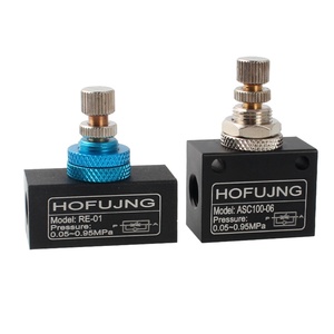 ASC200-08 ASC100-06ชุด ASC ASC300-15 ASC300-10ควบคุมการไหลของอากาศแบบ PNEUMATIC ทางเดียว - Product Image 6