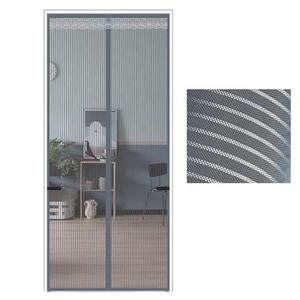 Puerta mosquitera magnética <span class=keywords><strong>de</strong></span> malla resistente al desgarro fácil <span class=keywords><strong>de</strong></span> plegar, tira magnética única <span class=keywords><strong>de</strong></span> arriba a abajo - Product Image 4