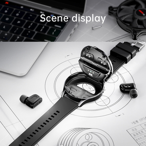 X10 Vòng Đầy Đủ Màn Hình TWS 2in1 Không Dây Earbuds NFC Trả Lời Cuộc Gọi Sức Khỏe Màn Hình Áp Lực Thể Thao Âm Nhạc IP67 Smartwatch Thông Minh Đồng Hồ - Product Image 6