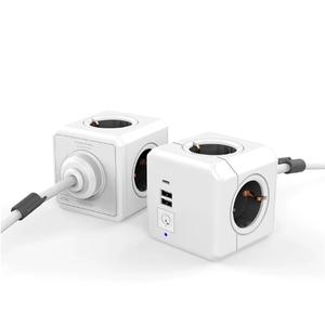 Good Quality EU Standard Power Strip Sweden Mobile Mobile phone <b>plug</b> Usa Extension Socket 16A Verlengsnoer Eu Usb En Usb 6 Ldino - Product Image 5