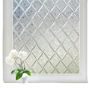 Película <span class=keywords><strong>de</strong></span> Privacidad <span class=keywords><strong>para</strong></span> Ventanas con Patrón Geométrico Jinyi, Adhesivo <span class=keywords><strong>de</strong></span> PVC <span class=keywords><strong>para</strong></span> Vidrio Esmerilado, Decoración <span class=keywords><strong>para</strong></span> Ventanas <span class=keywords><strong>de</strong></span> Baños y Oficinas - Product Image 1