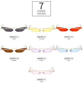 Ins <span class=keywords><strong>occhiali</strong></span> <span class=keywords><strong>da</strong></span> <span class=keywords><strong>sole</strong></span> <span class=keywords><strong>da</strong></span> uomo alla moda più nuovi <span class=keywords><strong>occhiali</strong></span> <span class=keywords><strong>da</strong></span> <span class=keywords><strong>sole</strong></span> <span class=keywords><strong>da</strong></span> <span class=keywords><strong>donna</strong></span> vintage in metallo retrò con occhi di gatto punk piccoli - Product Image 3