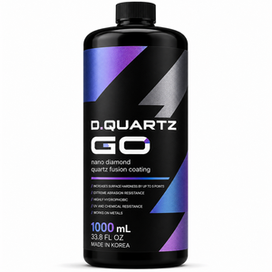 DQUARTZ GO นาโนไดมอนด์ เซรามิกโค้ทติ้ง 1000 มล. ความแข็งสูง ป้องกันน้ำ ป้องกันรอยขีดข่วน สำหรับเคลือบสีรถยนต์ ป้องกันรังสียูวี ทนทานต่อสารเคมีและการขัดถู - Product Image 1