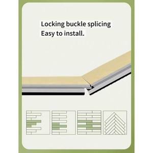 Plancher SPC imperméable haute densité 8 mm, insonorisé, avec rembourrage IXPE, planches <span class=keywords><strong>de</strong></span> <span class=keywords><strong>vinyle</strong></span> SPC pour bureau - Product Image 4