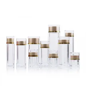 New Arrival Empty Small Mini Clear 5ml 8ml 10ml 20ml Capsule Candy Tablet Plastic Pill Acrylic Bottle