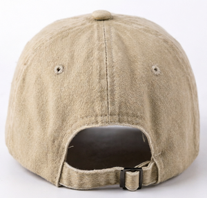 Gorra de estilo vintage y clásico con efecto lavado, ajustable con hebilla metálica, gorra deportiva de 6 paneles para uso diario y actividades al aire libre. - Product Image 6