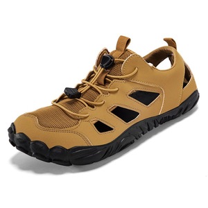 Men <b>Hiking</b> Shoes Thick Sole Low Heel Outdoor Trekking Climbing Running River Tracing Elastic Band A23 - Product Image 4