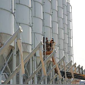 Kullanılan çimento fabrikası beton harmanlama santrali esnek burgu yapmak vidalı konveyör - Product Image 2