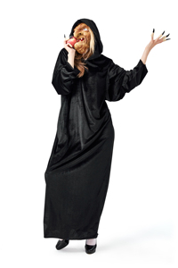 2025新スタイル大人黒魔女悪魔衣装中世乙女ハロウィンファンシーコスプレドレス - Product Image 6