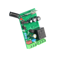 YET401PC 220V 315/433mhz Récepteur de garage à un canal Télécommande Interrupteur Contrôleur avec 2 émetteurs pour une utilisation intelligente à domicile