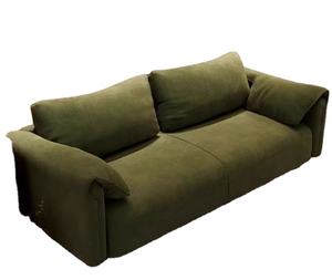 Sofá <span class=keywords><strong>de</strong></span> sala <span class=keywords><strong>de</strong></span> estar económico: sofá <span class=keywords><strong>de</strong></span> tela <span class=keywords><strong>de</strong></span> línea recta perezoso con orejas <span class=keywords><strong>de</strong></span> <span class=keywords><strong>elefante</strong></span> <span class=keywords><strong>de</strong></span> 2/3 plazas - Product Image 1