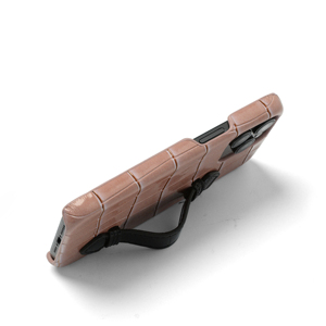 ลายจระเข้สีชมพูหรูหราพร้อมสายสะพาย สามารถวางบนโต๊ะได้ ใช้งานแบบพกพาได้ ใช้ได้กับรุ่นต่างๆ 15 โปรแม็กซ์ - Product Image 2