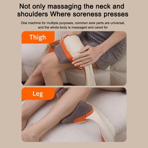 Portable Rechargeable & Wireless Neck <b>Kneading</b> Massager <b>Machine</b> for Shoulder Neck Pain Relief - Product Image 4