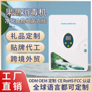 Ozone Generator Vegetable Washer 4L Electric Wall Mounted With Ozone Sterilization For Fruit And Vegetable Detox - Product Image 3