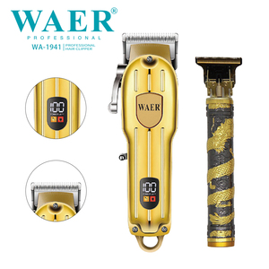 <span class=keywords><strong>Tondeuse</strong></span> et coupe-<span class=keywords><strong>cheveux</strong></span> électriques <span class=keywords><strong>sans</strong></span> <span class=keywords><strong>fil</strong></span> professionnels WAER, grande capacité de batterie, utilisation longue durée, portable et facile à utiliser - Product Image 4