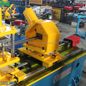 듀얼 서보 플라잉 컷 롤 성형기 (랙 브레이싱용) 고속 & 자동 C/U 프로파일 - Product Image 3