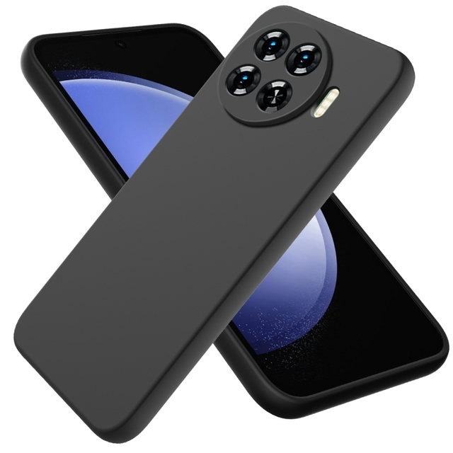 Wholesale Phonecase for Tecno Spark 20 Pro+ / 20 Pro/ 20 Solid Color Liquid Silicone Dropproof Full Coverage Protective Case