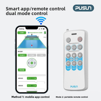 Nouvelle machine de service de pickleball intelligente PP-Minipro de Pushang, application + télécommande, ultra-légère, lanceur de balles pour entraînement en intérieur/extérieur