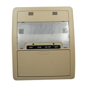 Luz interior de techo para Land Cruiser Prado 2008-2020, luz de techo ABSPP color blanco roto con interruptor de encendido/apagado en la puerta - Product Image 1