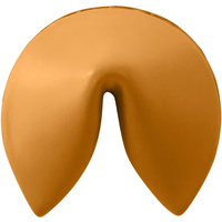 Boule anti-stress Fortune Cookie personnalisée/Boule anti-stress Fortune Cookie/Boule en mousse anti-stress Fortune Cookie