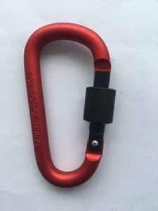 Échantillon gratuit de mini mousqueton en aluminium avec mousqueton à dégagement rapide en forme de D pour la randonnée - Product Image 6