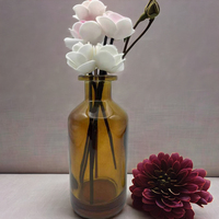Parfum personnalisé 80ml 100ml 120ml 150ml Flacon diffuseur d'anche de luxe Nouveau design Boîte ronde blanche à bouchon à vis pour diffuseur de parfum aromatique
